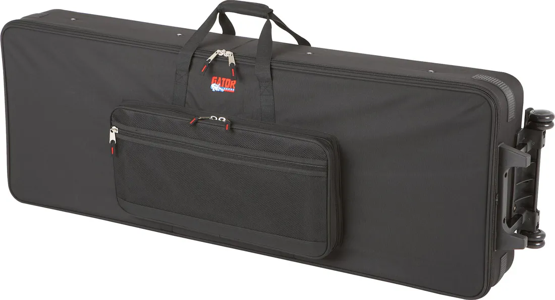 Gator GK61, 61 tangenter semihard keyboard koffert m/hjul