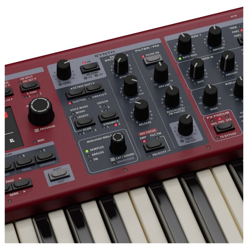 Nord Electro 7 61 semiveide waterfall-tangenter