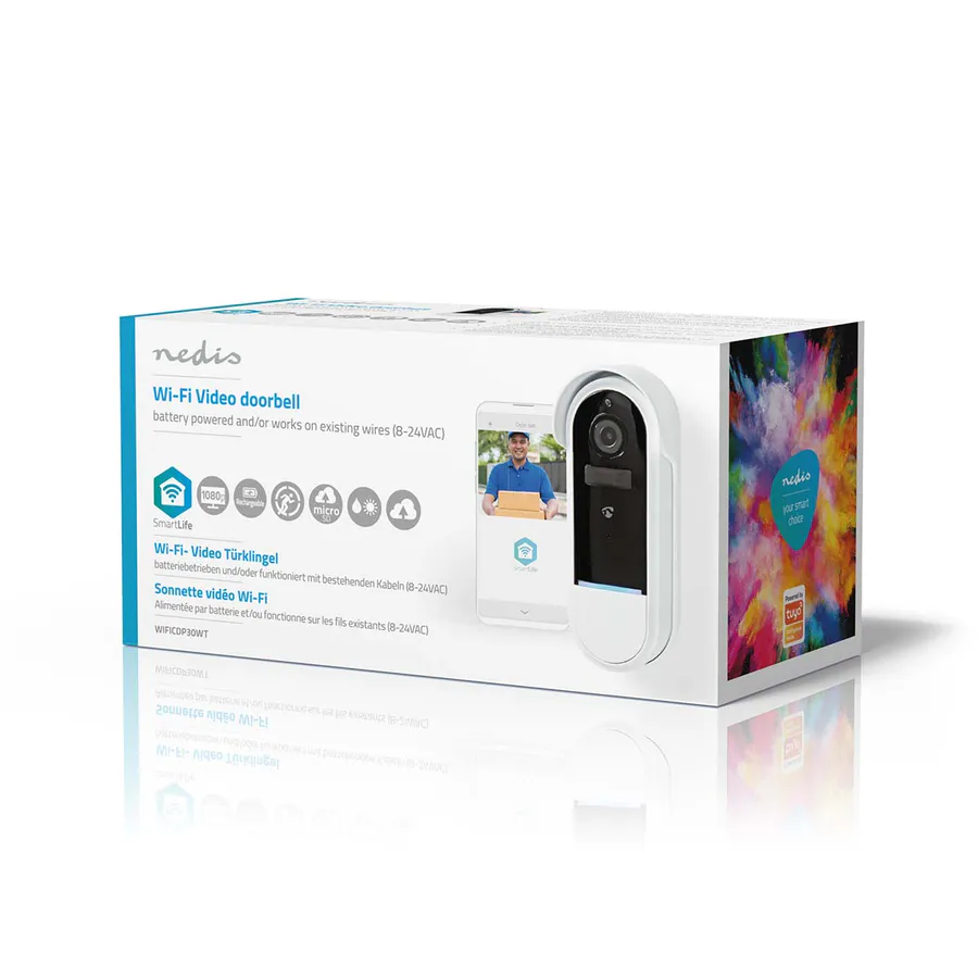 SmartLife Wi-Fi Video Dør Telefon / ringeklokke