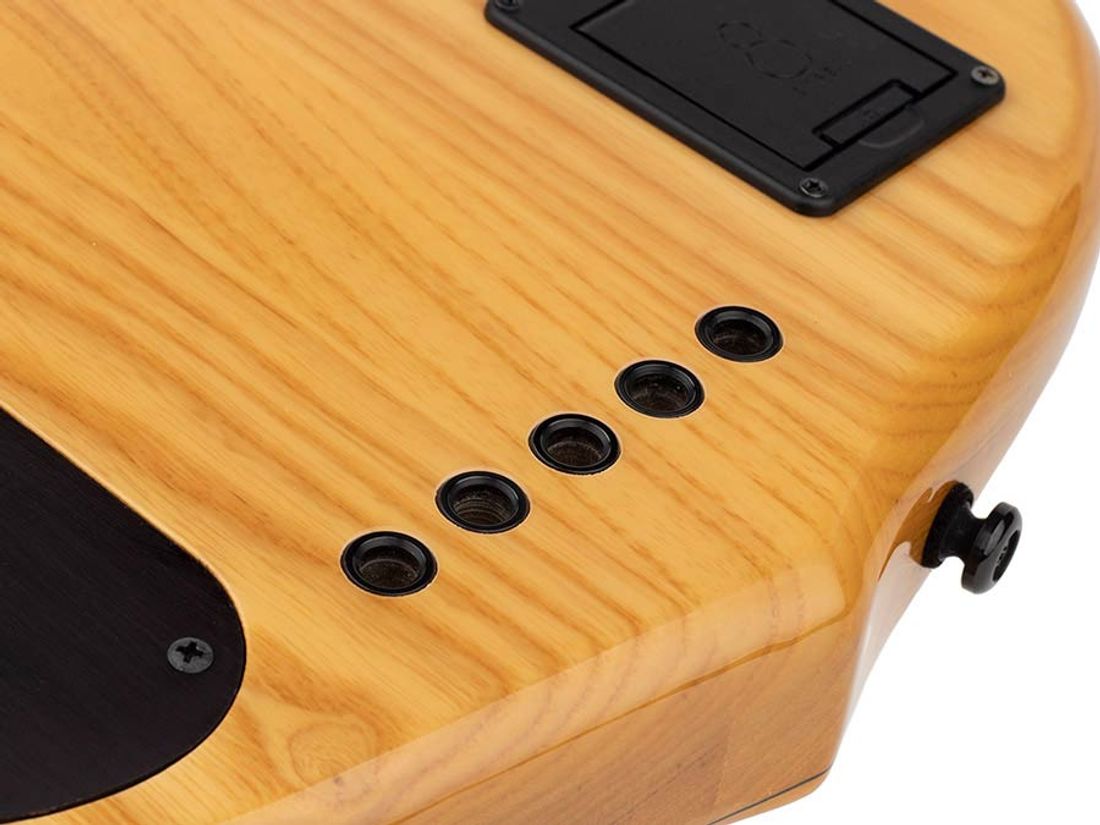 Sire M7+ S5/NT-  2nd Gen Swamp Ash/ Solid Maple 5-string Bass Natural