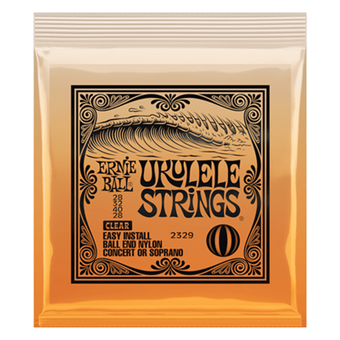 Hovedbilde Ernie Ball EB-2329 Ukulelestrenger, Concert/Soprano, Ball end