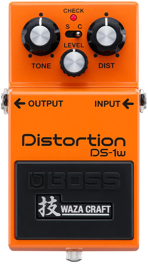 Boss DS-1W Distortion Pedal, Tidløs Distortion