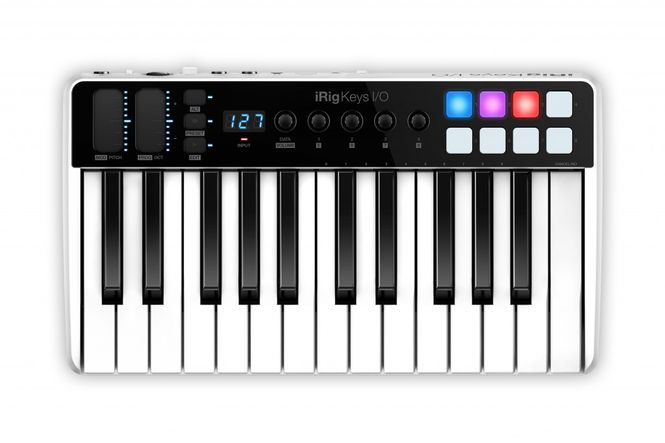 Hovedbilde IK Multimedia Irig Keys I/O 25 Lydkort og  USB / MIDI controller