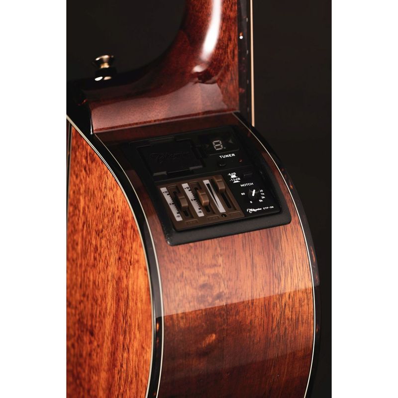 Takamine JPN LTD2025, CTF-2N preamp, premium hybrid semi-hard etui, Antique Evergreen