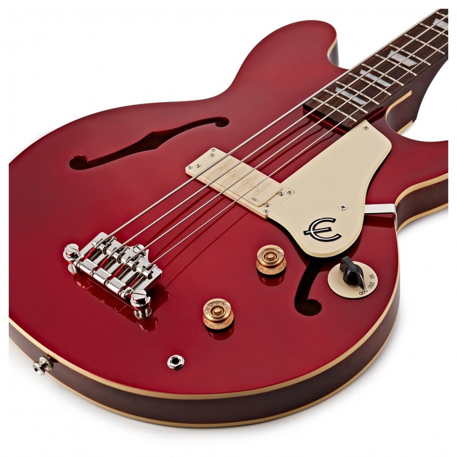 Epiphone Jack Casady 4 strengs Bass, Sparkling Burgundy
