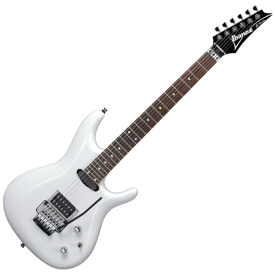 Ibanez JS140 Joe Satriani Signatur m/koffert, White - BRUKT