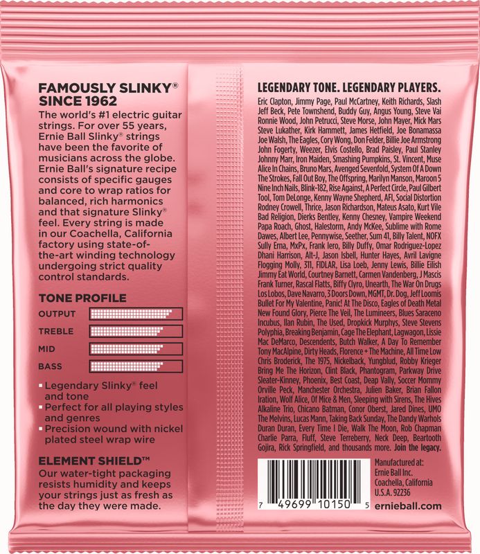 Ernie Ball EB-2217 Slinky Nickelwound, Zippy Slinky, 7-36