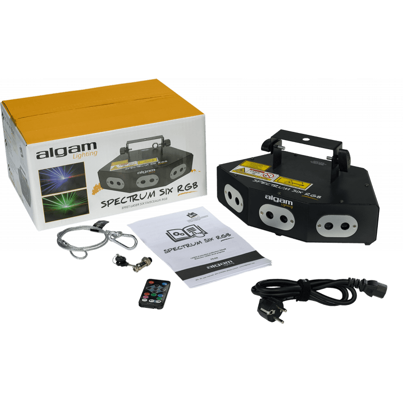 Algam SPECTRUM SIX RGB 6-beam 260mW RGB animation laser