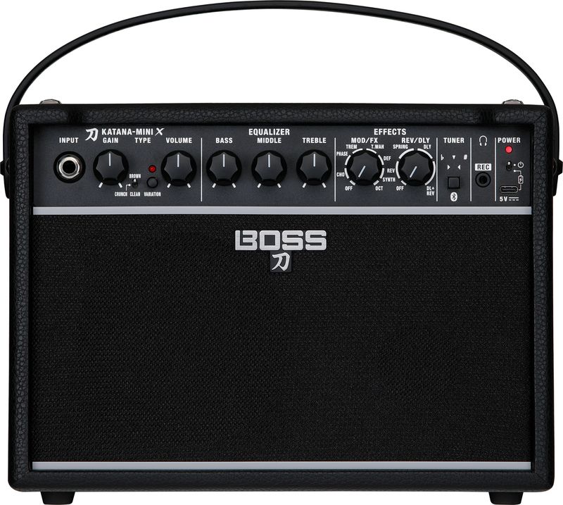 Boss Katana-Mini X - Kraftig MiniCombo, 10W m/ effekter, Bluetooth og oppladbart Batteri