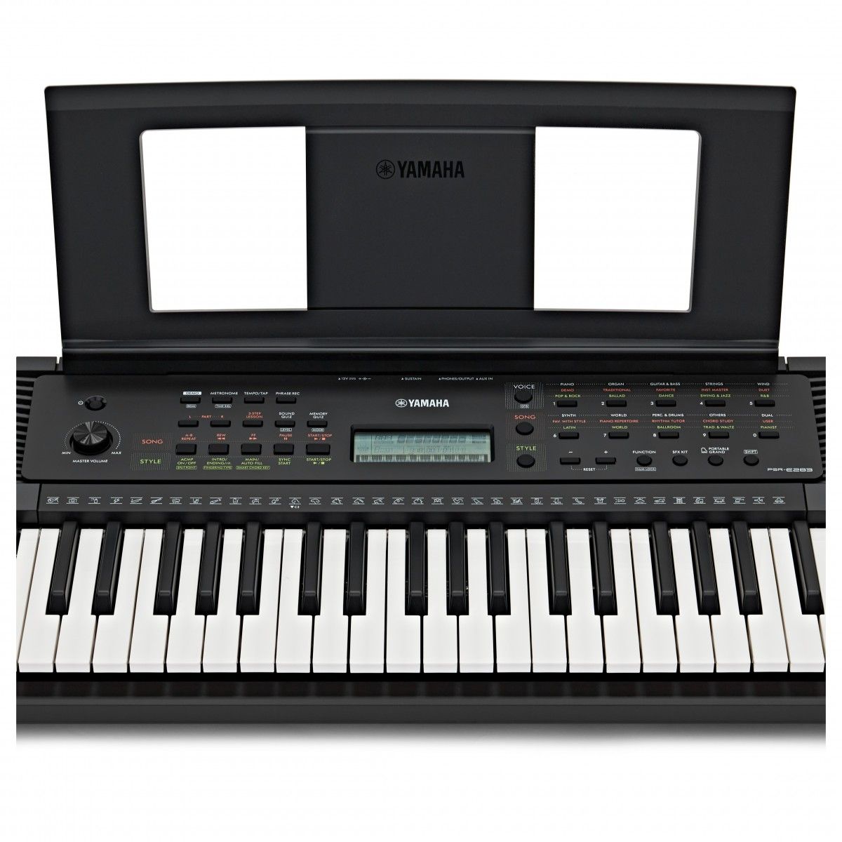 Yamaha E283 Komplett Keyboardpakke