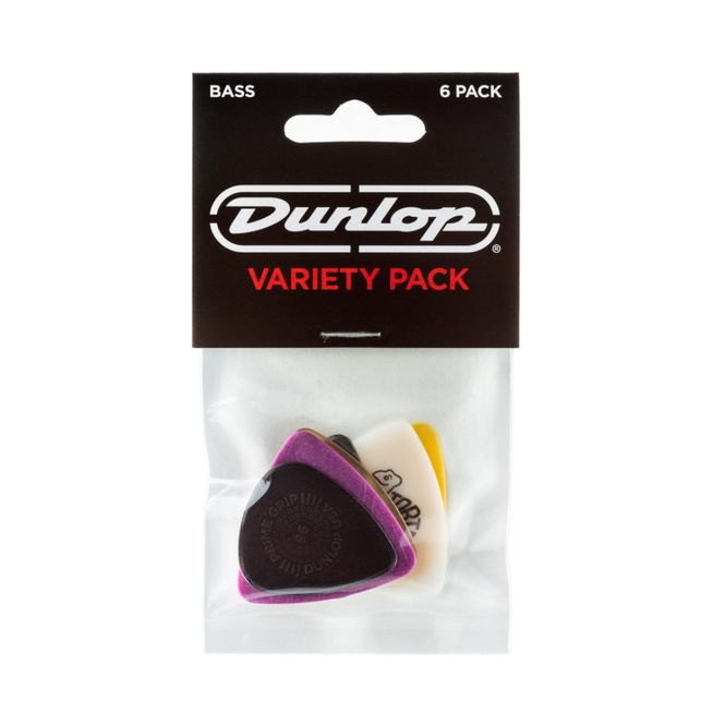 Hovedbilde Dunlop Bass Variety 6 pk.