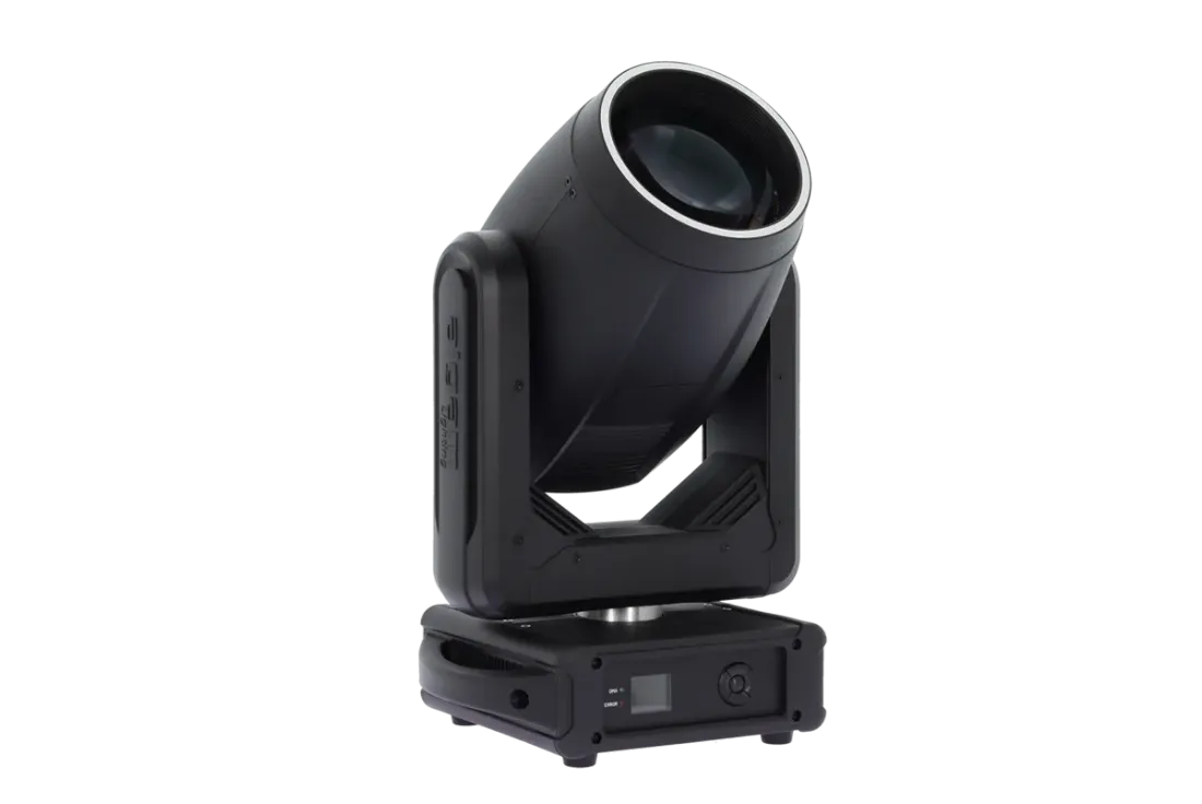 Algam Lighting MB200 200W LED beam moving head, RGB LED ring