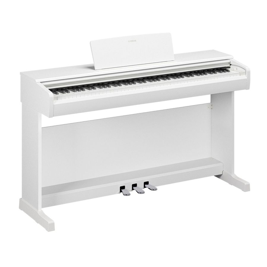 Yamaha YDP 146W digitalpiano, hvit