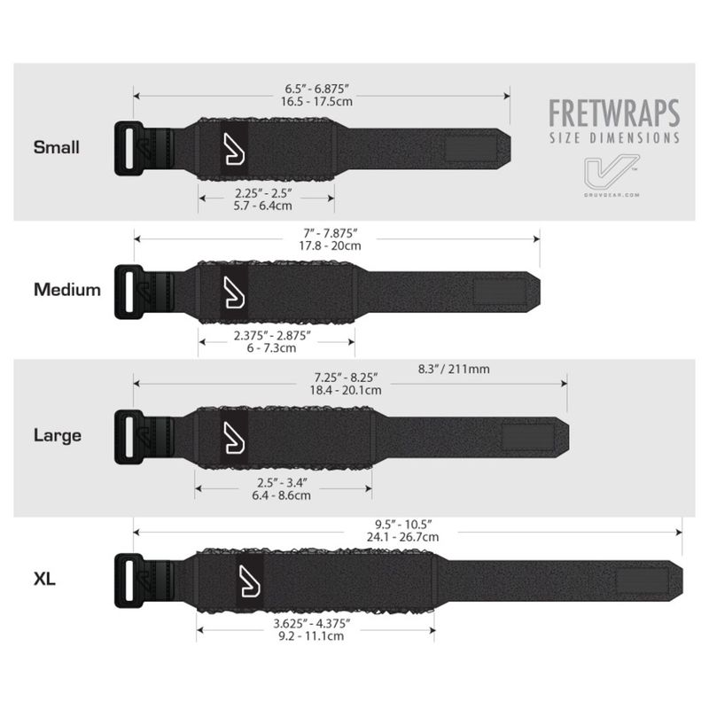 Gruv Gear FretWraps HD Stone Medium