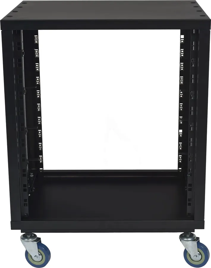 Algam IR 12 – 12U Studio Rack med hjul og ventilasjon