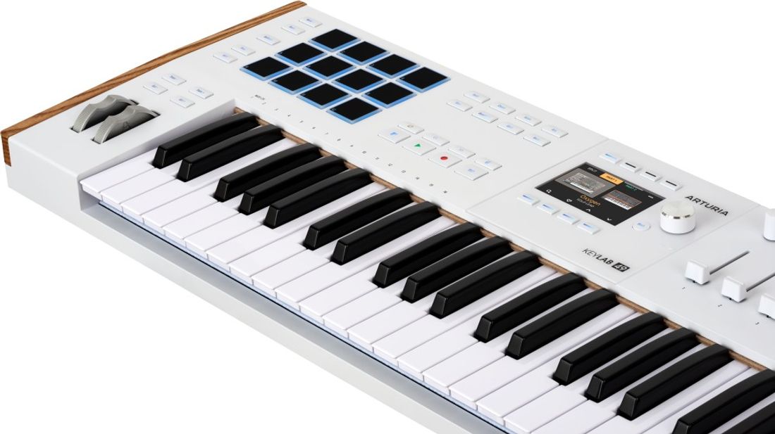 Arturia KEYLAB 49 mk3, sofistikert USB/MIDI keyboard, White