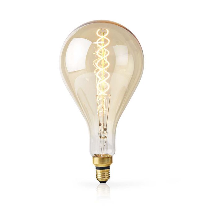 Hovedbilde Nedis LED lyspære E27 - Meget dekorativ, Dimbar, 5W, 280 lm, 2000 K, Retro Style, Varm Hvit