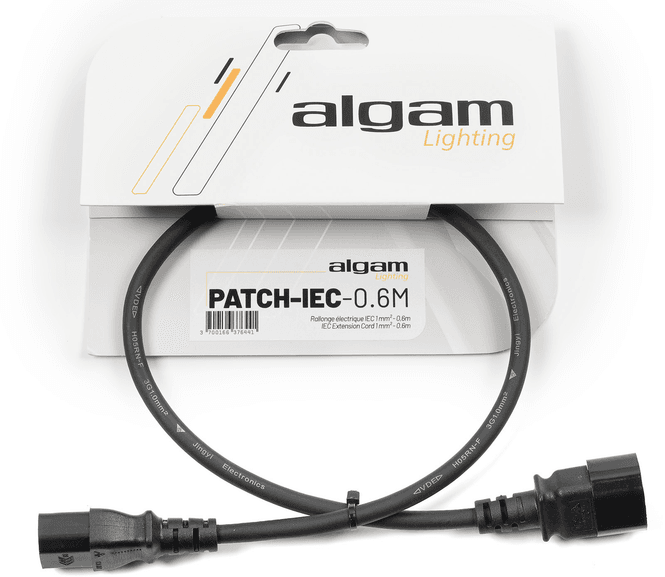 Hovedbilde Algam PATCH-IEC-0.6M strømkabel - skjøtekabel 0,6m