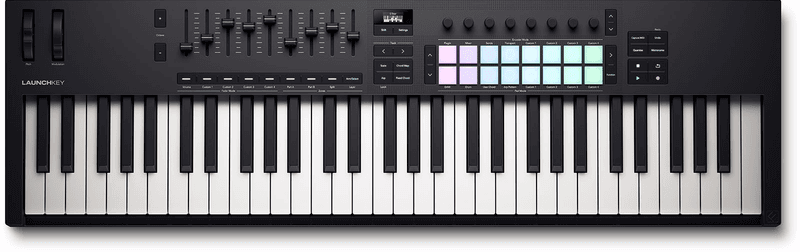 Novation LaunchKEY 61 MK4, USB/MIDI kontroller