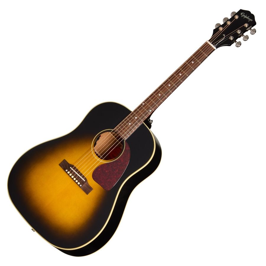 Epiphone Inspired by Gibson J-45 Standard m/ Premium Gigbag, Vintage Sunburst