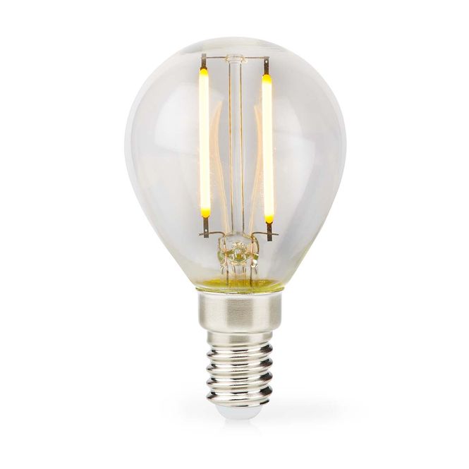 Hovedbilde Nedis LED lyspære E14 | Varm Hvit | 2W | 250 lm | 2700 K | Klart