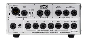 Hovedbilde Koch 120W power attenuator "Loadbox II" med DI og Cab Simulator 4 Ohm