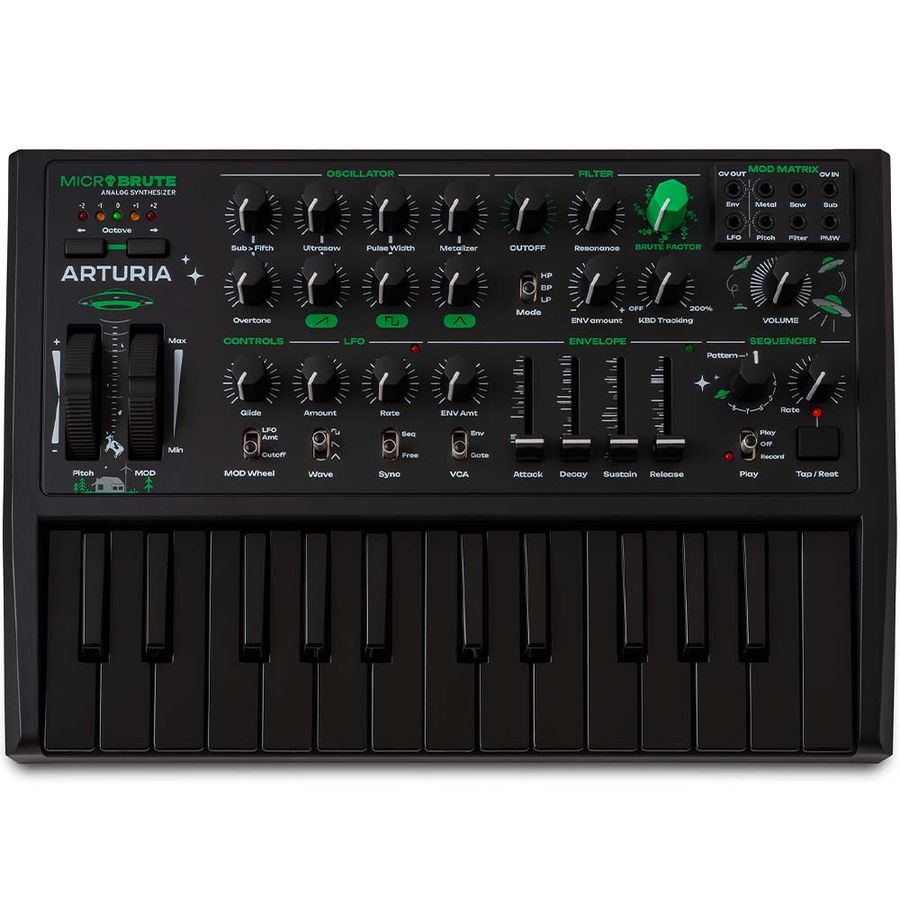 Arturia MicroBrute UFO analog monosynth (Limited Edition)