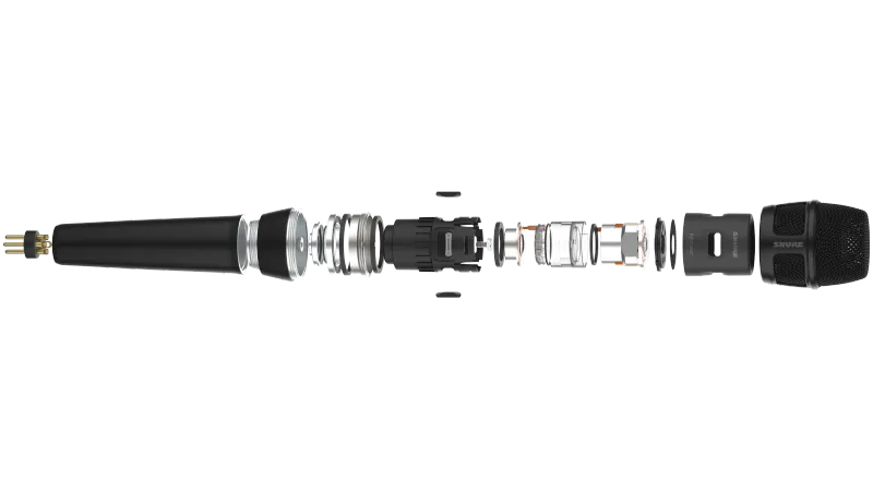 Shure Nexadyne Mic, XLR, Supercardioid, Black