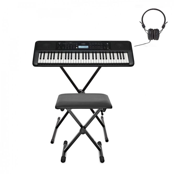 Hovedbilde Yamaha PSR-E383 Komplett Keyboardpakke