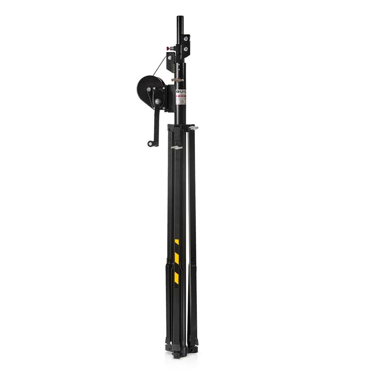 Guil ELC-710 lysstativ m/sveiv, “Top Loading” max load 100 kg. 4m max høyde