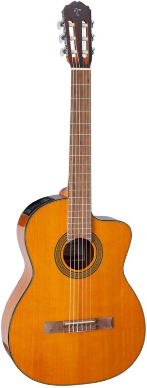 Takamine GC3CE-NAT Nylonstrenger med Cutaway og TP4-T pickupsystem