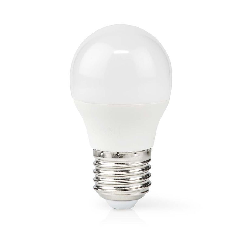 Nedis LED pære E27 - G45 | 4.9W | 470 lm | 2700 K | Varm Hvit