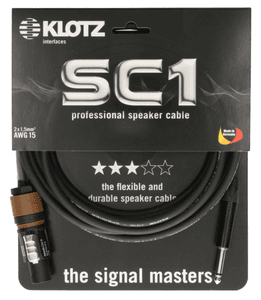 Hovedbilde Klotz SC1 Neutrik 2x1.5 speakON - Jack - 10m