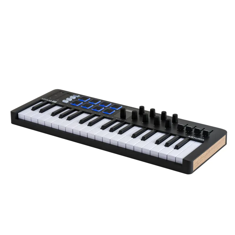 ARTURIA Minilab 37 USB / MIDI Controller Keyboard, Sort