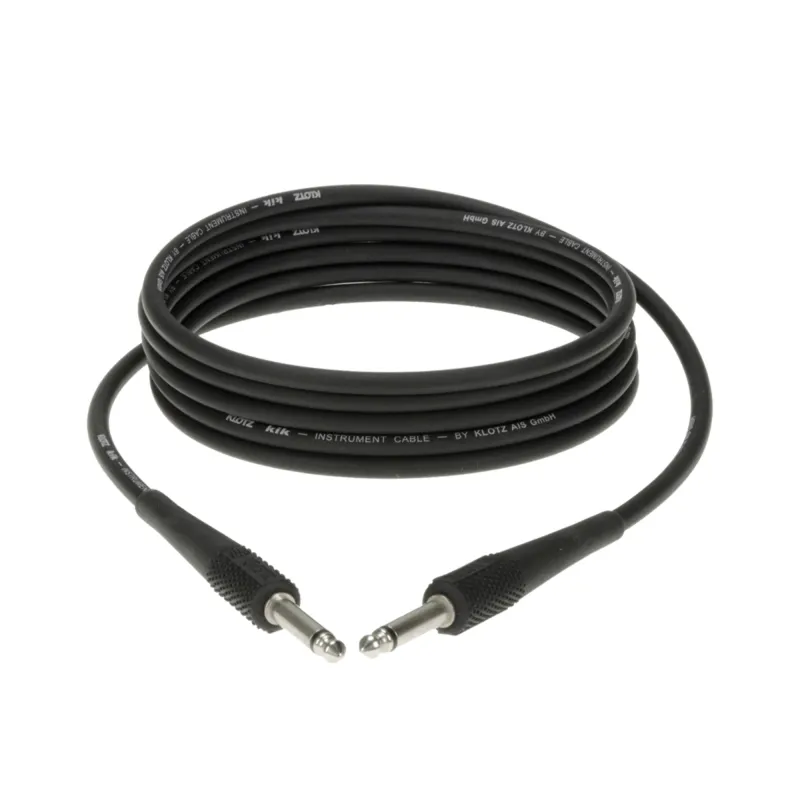 Klotz KIK3 Gitar Kabel, Sort, 3M