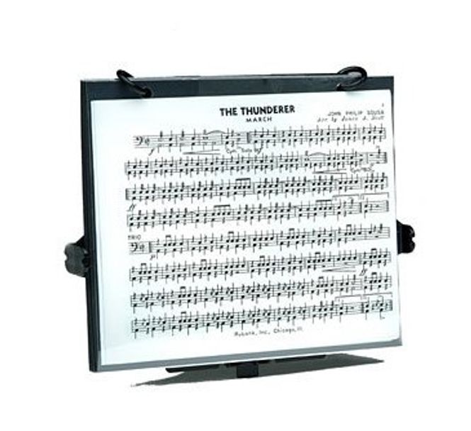 Hovedbilde DEG HC200 Universal Marsjmappe / Notemappe, 5 plastlommer (10 ark)