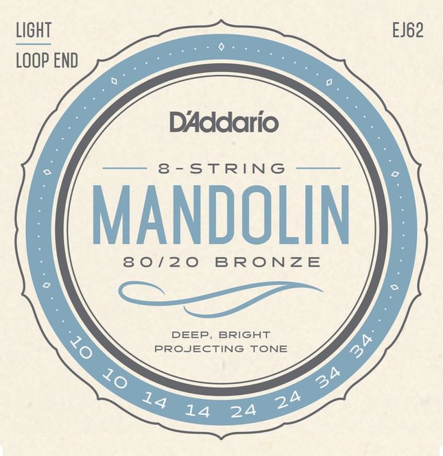 Hovedbilde D'Addario Fretted EJ62 for Mandolin