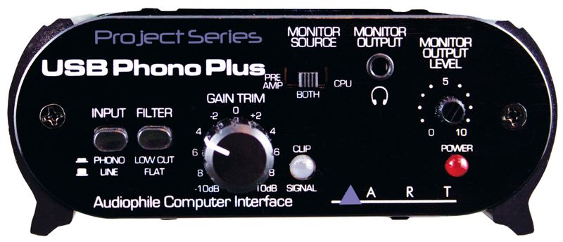 ART USB Phono Plus, høyoppløselig phono-forforsterker og USB-lydgrensesnitt