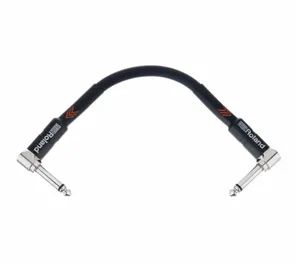 Hovedbilde Roland Black Instrumentkabel RIC-BPC Angled/Angled 15 cm