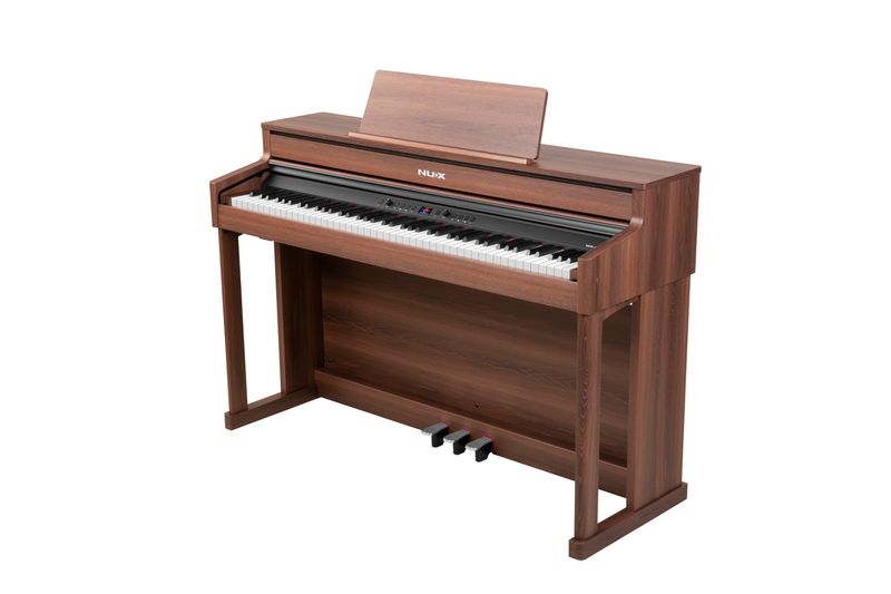 Nux NCK 430 Digital Piano, Walnut