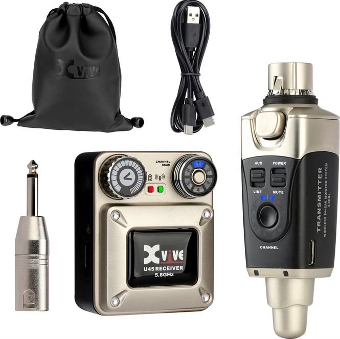 Hovedbilde Xvive U45 trådløst in-ear system, mono 5,8 GHz