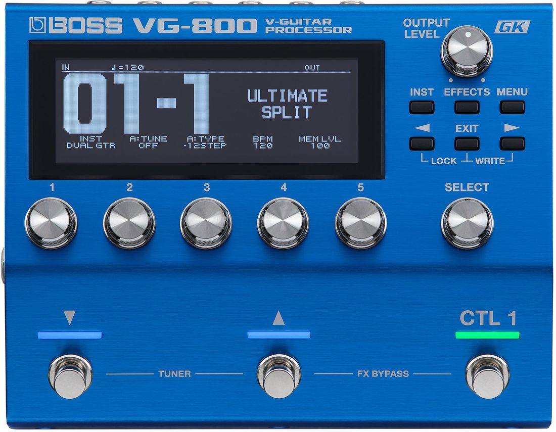 Boss VG-800 V-Guitar-prosessor, Lag drømmeinstrumentet ditt