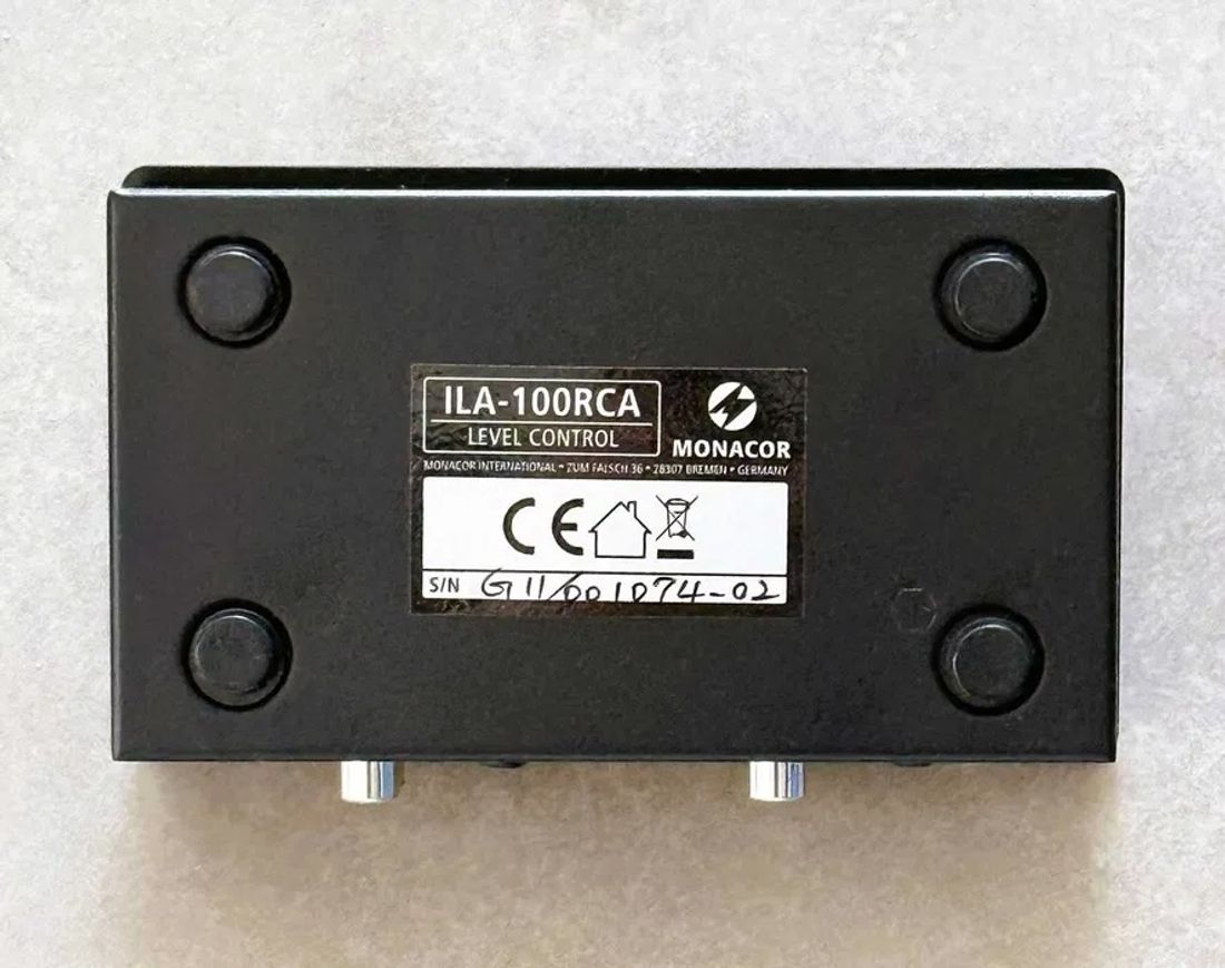 Monacor ILA-100RCA RCA linjeforsterker