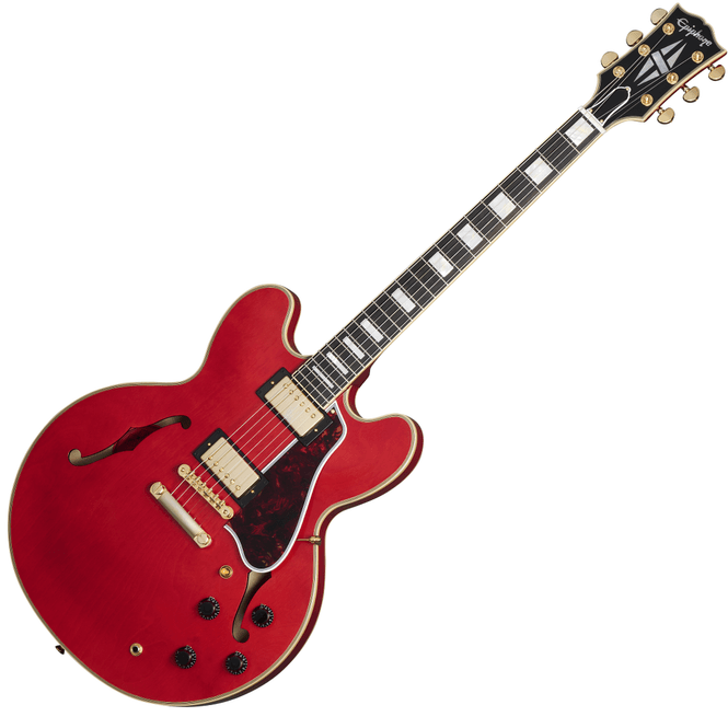 Hovedbilde Epiphone 1959 ES-355 CR Inspired by Gibson,  (Incl. Hard Case) Cherry Red