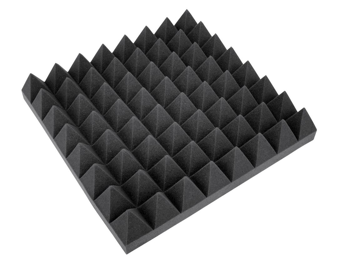 Omnitronic Acoustic Foam, Pyramid, Isolasjon / Demping, 50x50x10cm