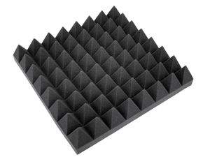 Hovedbilde Omnitronic Acoustic Foam, Pyramid, Isolasjon / Demping, 50x50x10cm