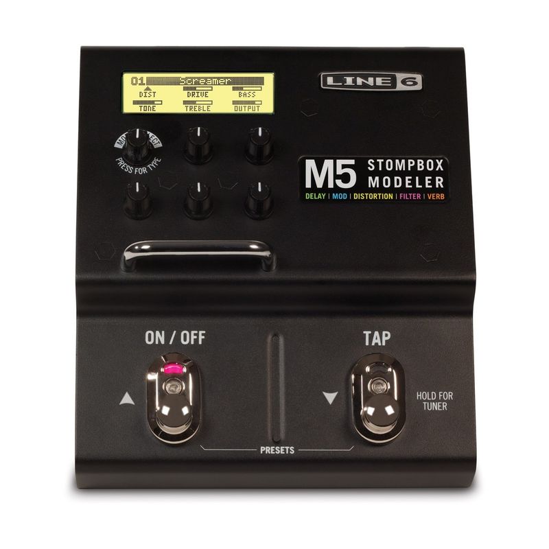 Line 6 M5 Stompbox Modeler, Effekprosessor for Gitar