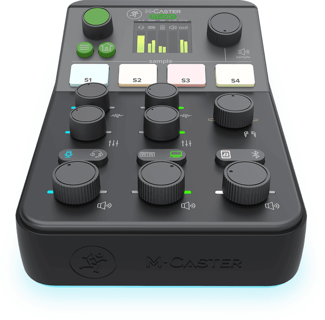 Hovedbilde Mackie M-Caster-Studio, Desktop Live Streaming Mixer with display