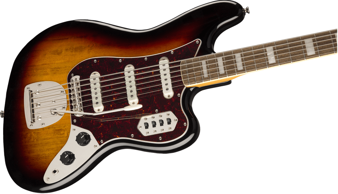 Squier Classic Vibe Bass VI, Laurel Fingerboard, 3-Color Sunburst