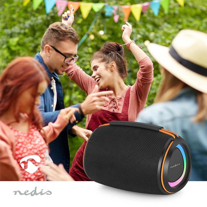 Hovedbilde Nedis Bluetooth Partyhøyttaler, 40W kompakt og kraftig høyttaler